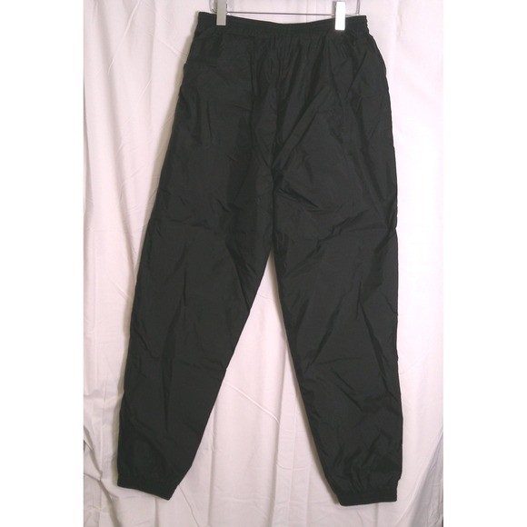 Nike Black Nylon Track Pants Joggers Athletic Trousers XL - Picture 2 of 4